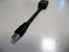 Adapter Displayport (w) > Mini-Displayport (m)