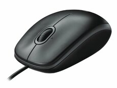 Mouse Kabel Logitech Wheel B110 USB black 800dpi