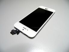 Apple iPhone 5/5G Retina Display Touchscreen weiß Glass