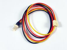 Kabel Strom Lüfter Verlängerung 3pol