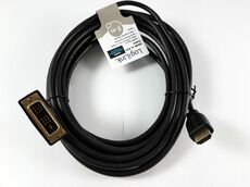 Kabel HDMI/DVI 18+1 M/M 5m
