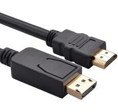 Kabel DisplayPort auf HDMI 2m 2K 4K Konverter