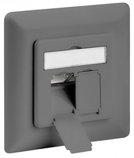 Netzwerkdosen RJ45 Unterputz geschirmt CAT6 2Ports