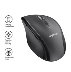 Mouse cordless Laser Mouse M705 schwarz Logitech