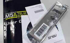 Board Blende für ASUS M5A78L-M LX3 + Handbuch IO-Shield A