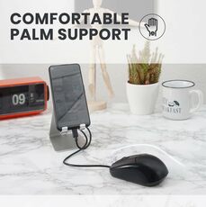 Mouse Kabel mit Rad USB-C 2400dpi