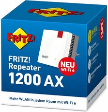 WLAN Repeater AVM FRITZ! 1200 AX Mesh 3000Mbit 2,4GHz+5GHz