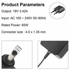 Netzteil für ASUS 65W ADP-65GD B PA-1650-78 4,0*1,35mm
