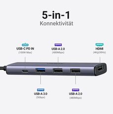 Docking Station USB-C Hub 4K HDMI USB3.0