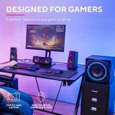 Aktivboxen 5.1 Trust Gaming GTX Tytan beleuchtet 180W