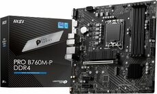 Board S1700 MSI PRO B760M-P 4xDDR4 2xM.2