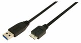 Kabel USB3.0 m/m, Typ A/B    2m  Micro