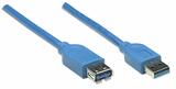 Kabel USB Verlängerung USB 3.0 m/w Typ A/A 3m