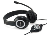 Headset Equip USB-Headset  2m Kabel, schwarz, USB