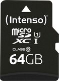 64GB SDXC Micro Card Intenso Class 10 inkl. Adapter 90MB/s