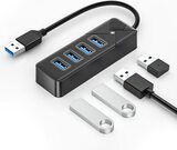 USB HUB 4 Port extern USB3.0 Verteiler 15cm Kabel