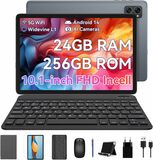 Tablet 10 Android 14 24GB RAM+256GB ROM(2TB TF) Wifi6