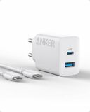 Handy Aufladeadapter USB & USB-C 20W inkl. Kabel Anker
