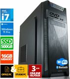 PC Office i7 3,4GHz 16GB 512GB SSD W11P GBL USB3 Office2016