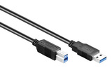 Kabel USB3.0 m/m, Typ A/B  2m